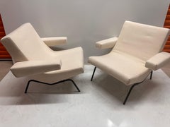 Pair of Pierre Paulin CM 195 Armchair for Thonet France Circa 1958