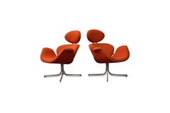 Pair of Pierre Paulin First Edition "Big Tulip" for Artifort Lounge Chairs