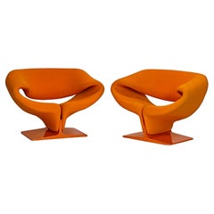 Pair of Pierre Paulin Ribbon Chair by Artifort