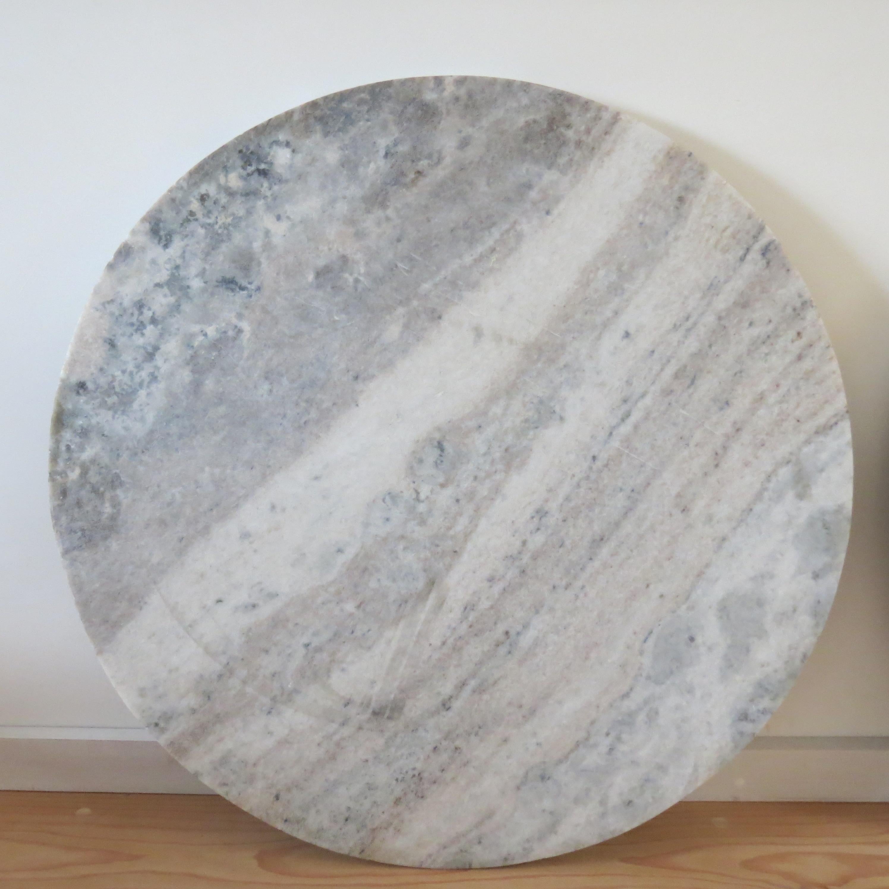 Pair of Pietra Dura Italian Marble Table Tops Geometric Pattern 9