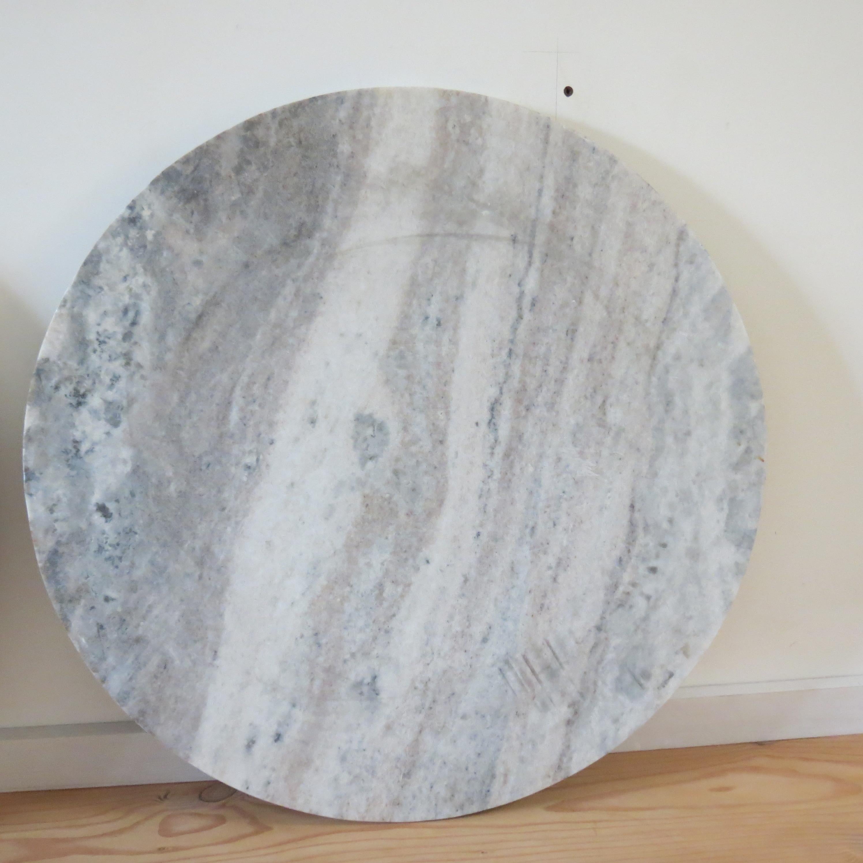 Pair of Pietra Dura Italian Marble Table Tops Geometric Pattern 10
