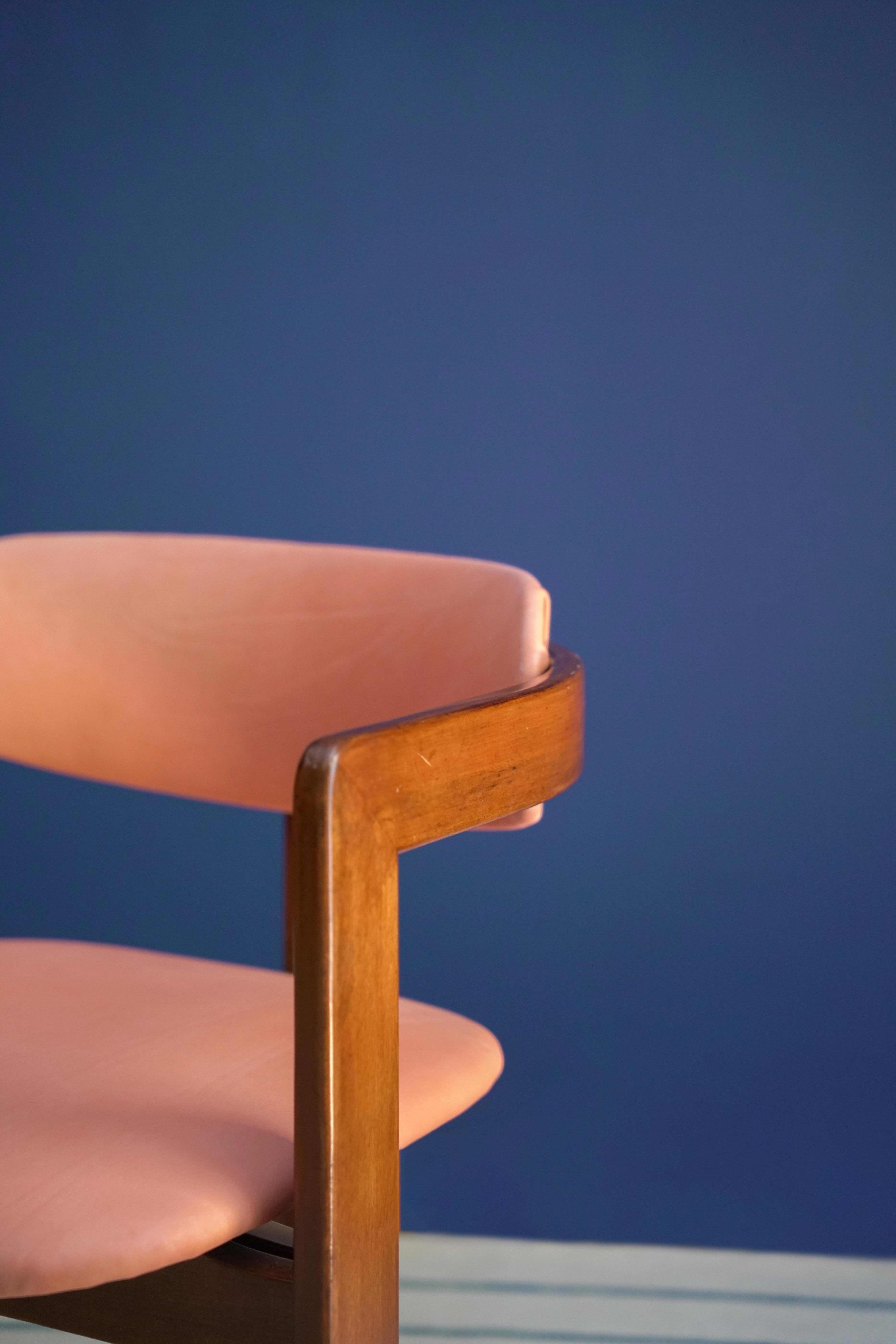 Mid-Century Modern Pair of Pigreco Chairs