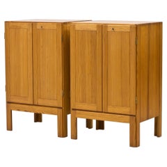 Paar Kiefernholzschränke von Brge Mogensen für Karl Andersson & Sner, 1960er Jahre