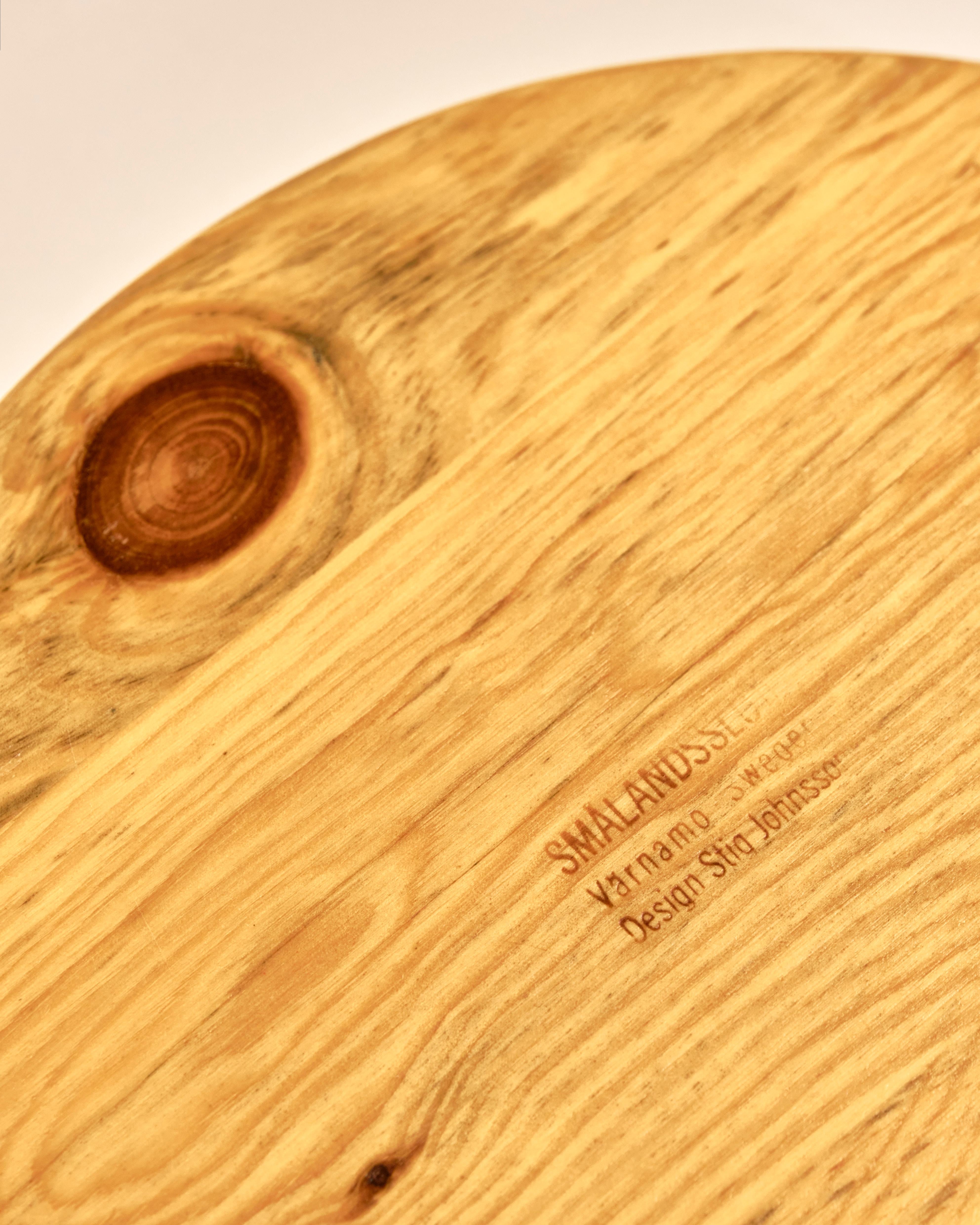 Pair of Pine Stig Johnsson Bowls For Sale 5