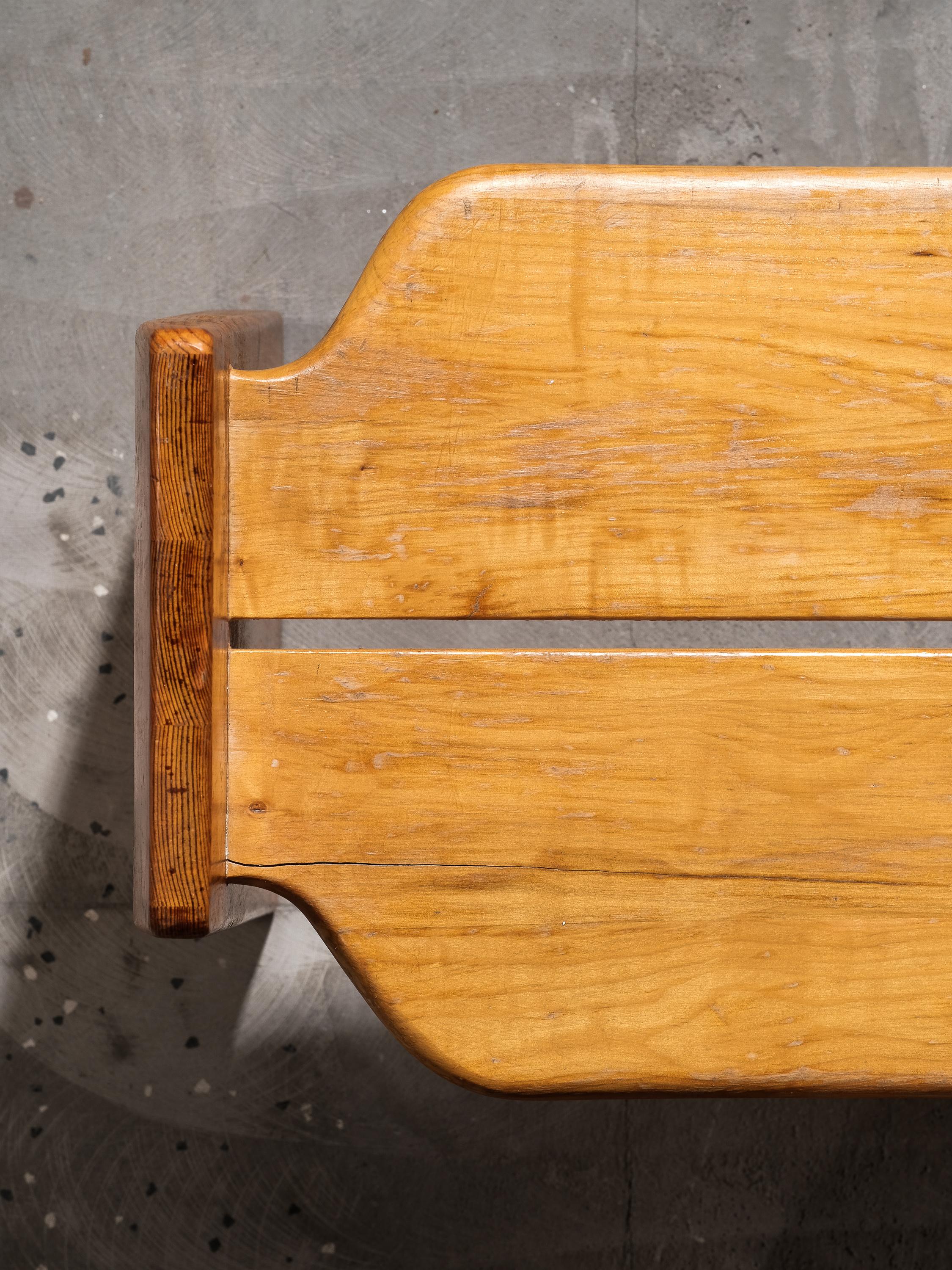 Paire de tabourets en pin Gilbert Marklund, Suède, 1970 en vente 6