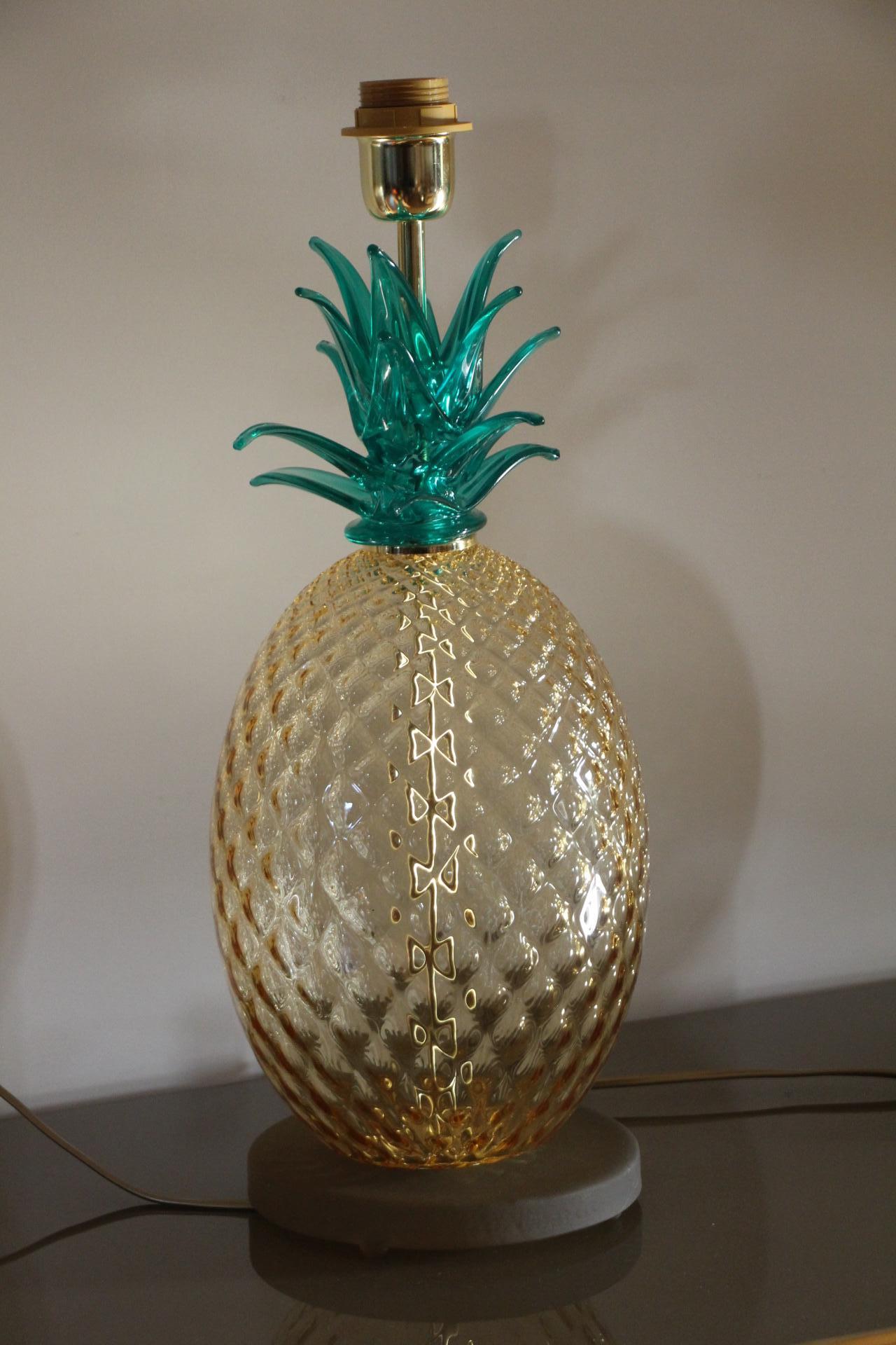 murano glass pineapple