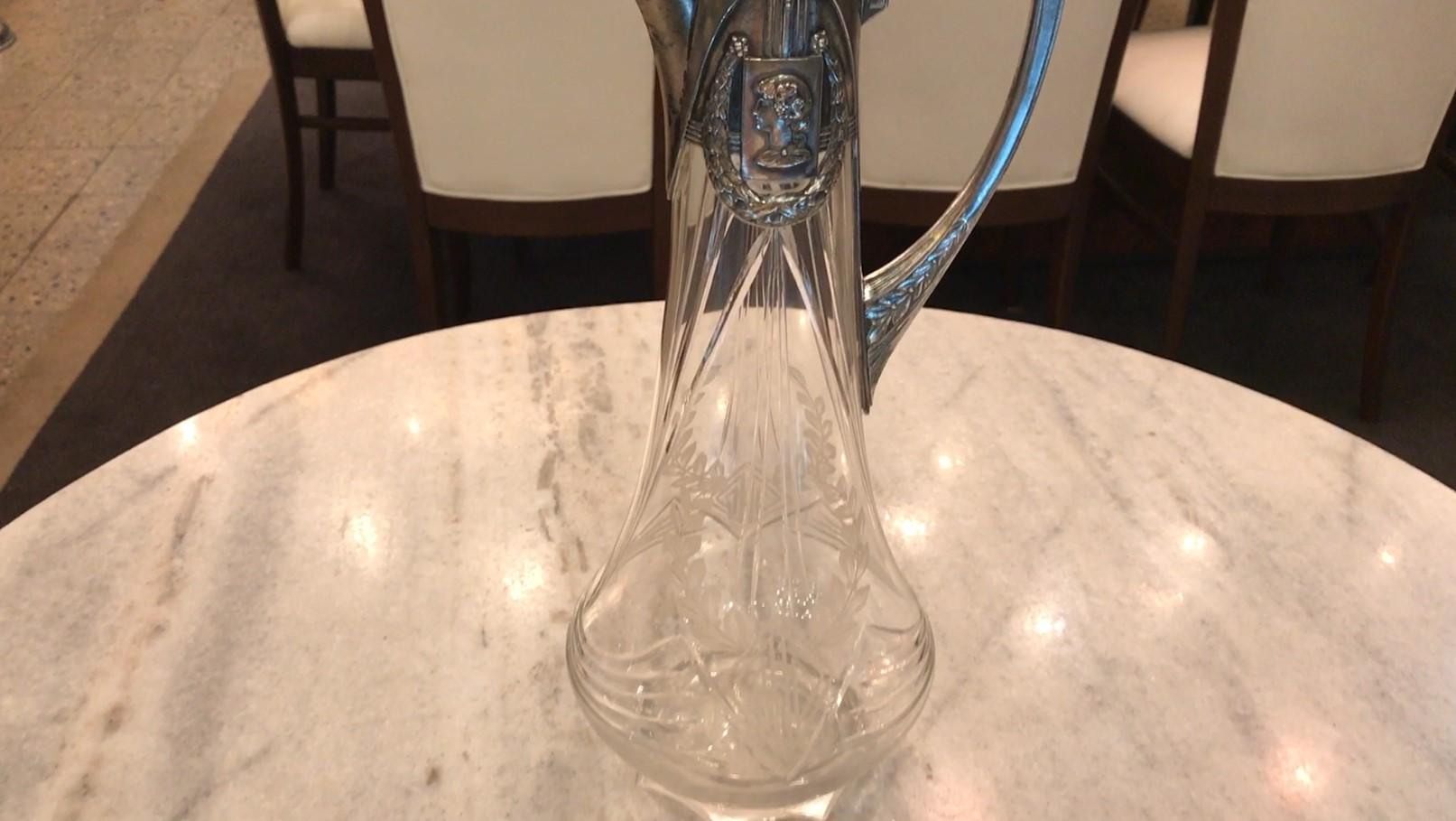 Pair of Pitchers Sign: WMF, German, 1909 in Silver Plated , Style: Jugendstil For Sale 13