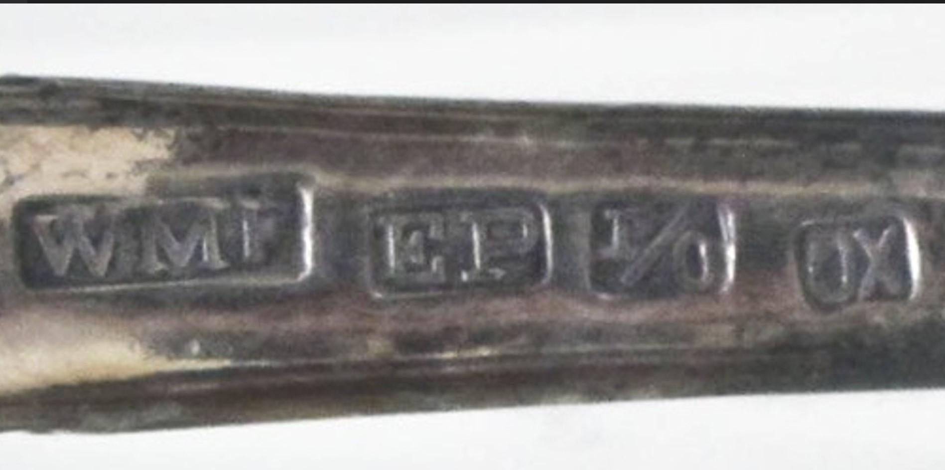 Allemand Paire de pichets allemands WMF, 1909 en métal argenté, style Jugendstil en vente