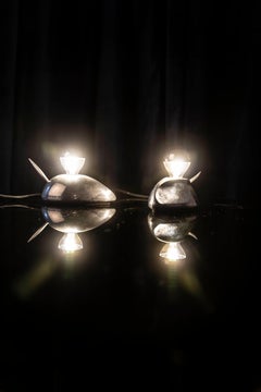 Coppia di lampade da tavolo "Pixie" di Jorge Pensi, Spagna, anni '90