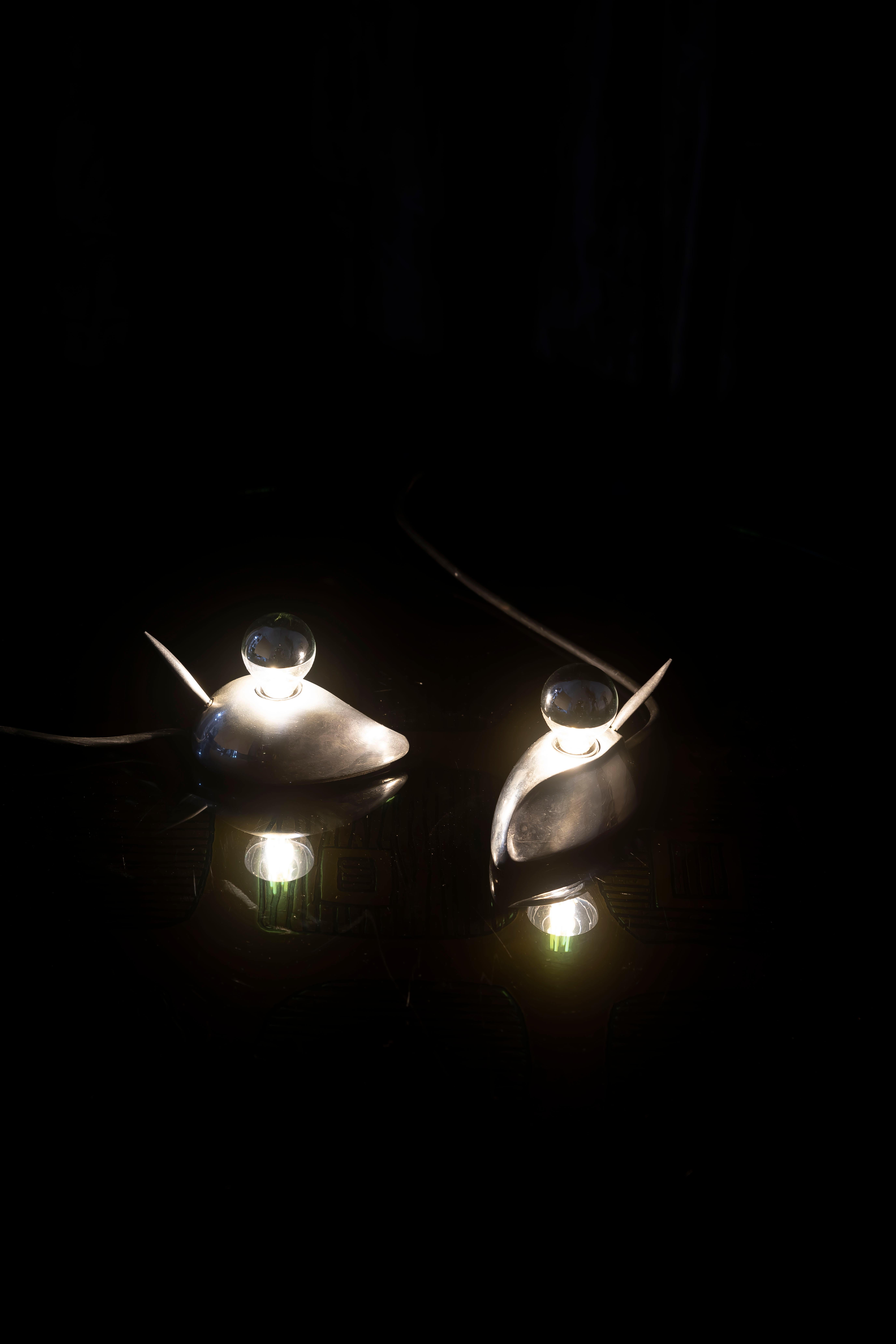 Pair of “Pixie” Table Lamps by Jorge Pensi, Spain, 1990s (Space Age) im Angebot