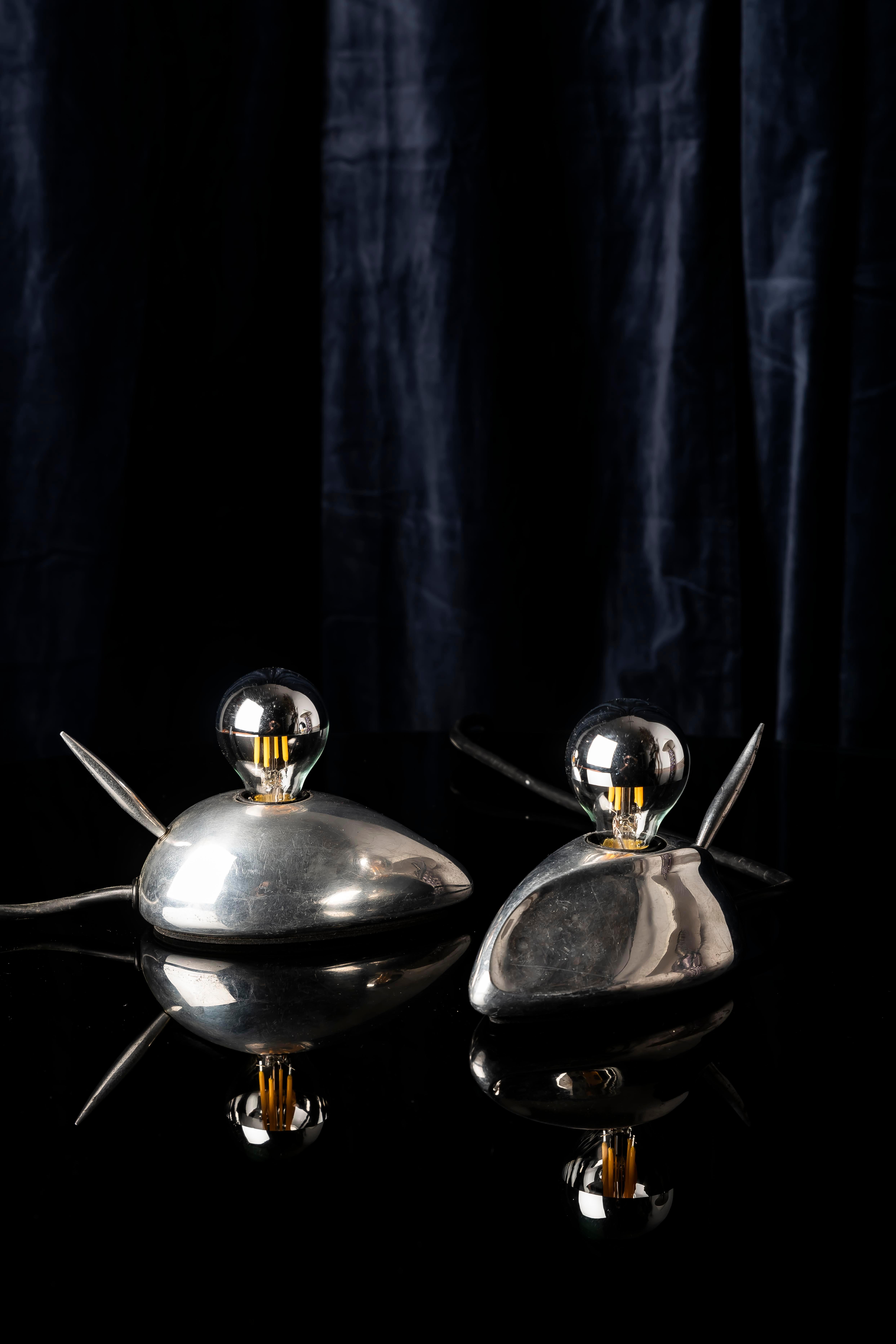 Pair of “Pixie” Table Lamps by Jorge Pensi, Spain, 1990s (Spanisch) im Angebot