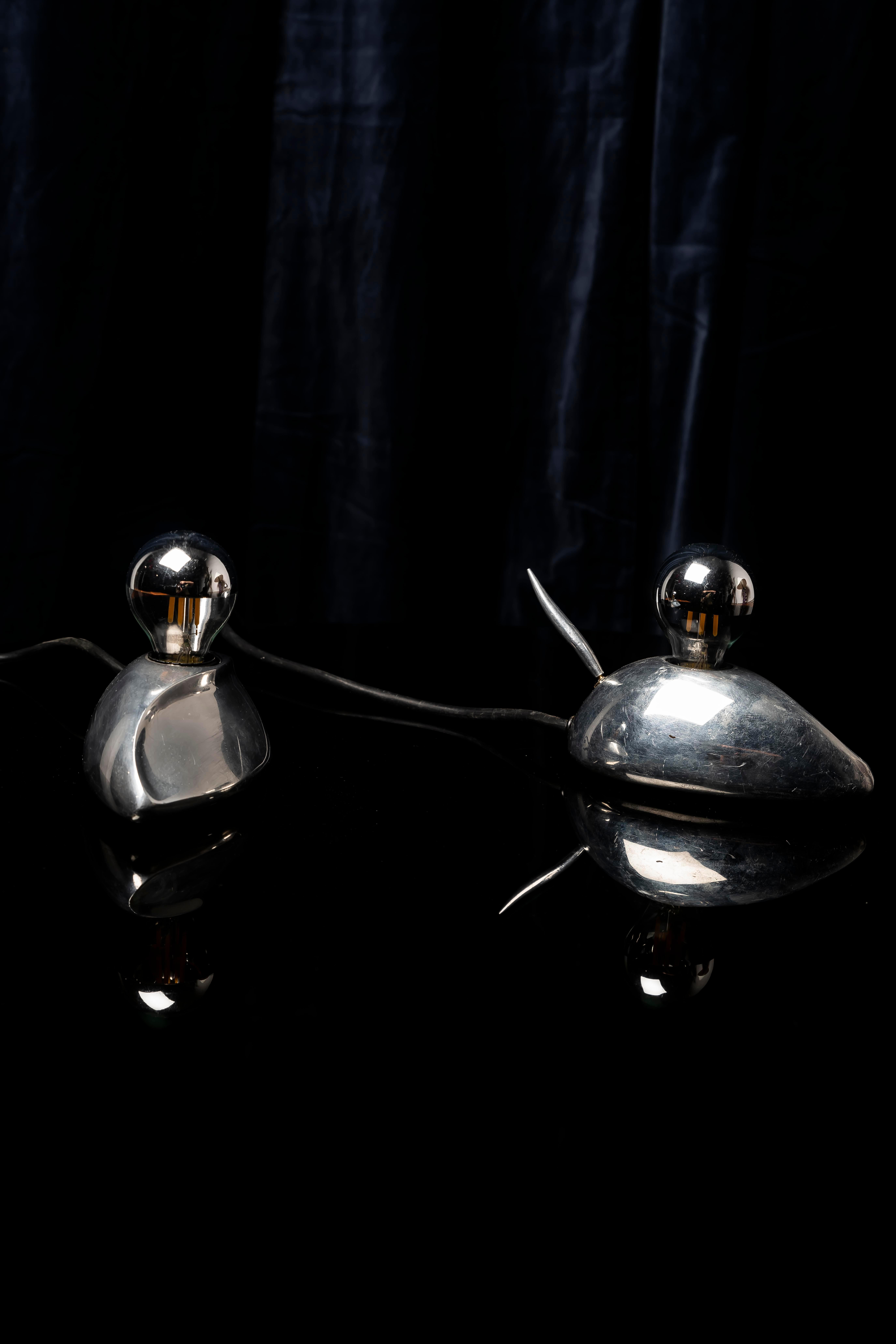 Pair of “Pixie” Table Lamps by Jorge Pensi, Spain, 1990s im Zustand „Gut“ im Angebot in BARCELONA, ES