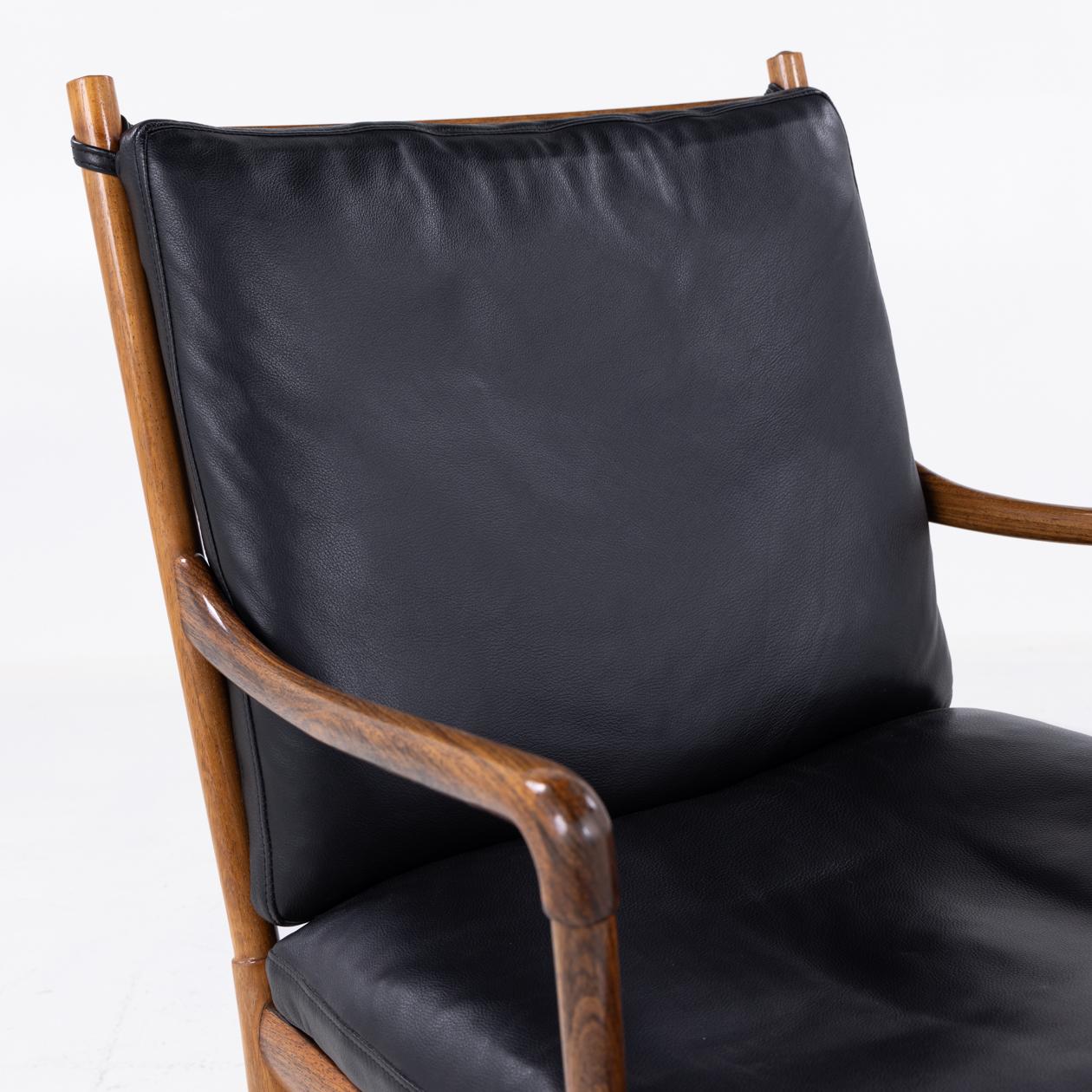 Pair of PJ 149 - 'Colonial chair' in rosewood In Good Condition For Sale In Copenhagen, DK