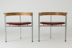 Paar "PK 11" Sessel von Poul Kjærholm