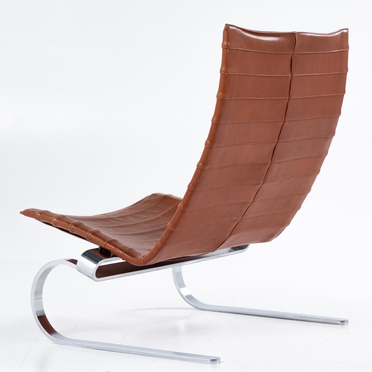 Ein Paar PK 20 Sessel von Poul Kjærholm / E. Kold Christensen (Skandinavische Moderne) im Angebot