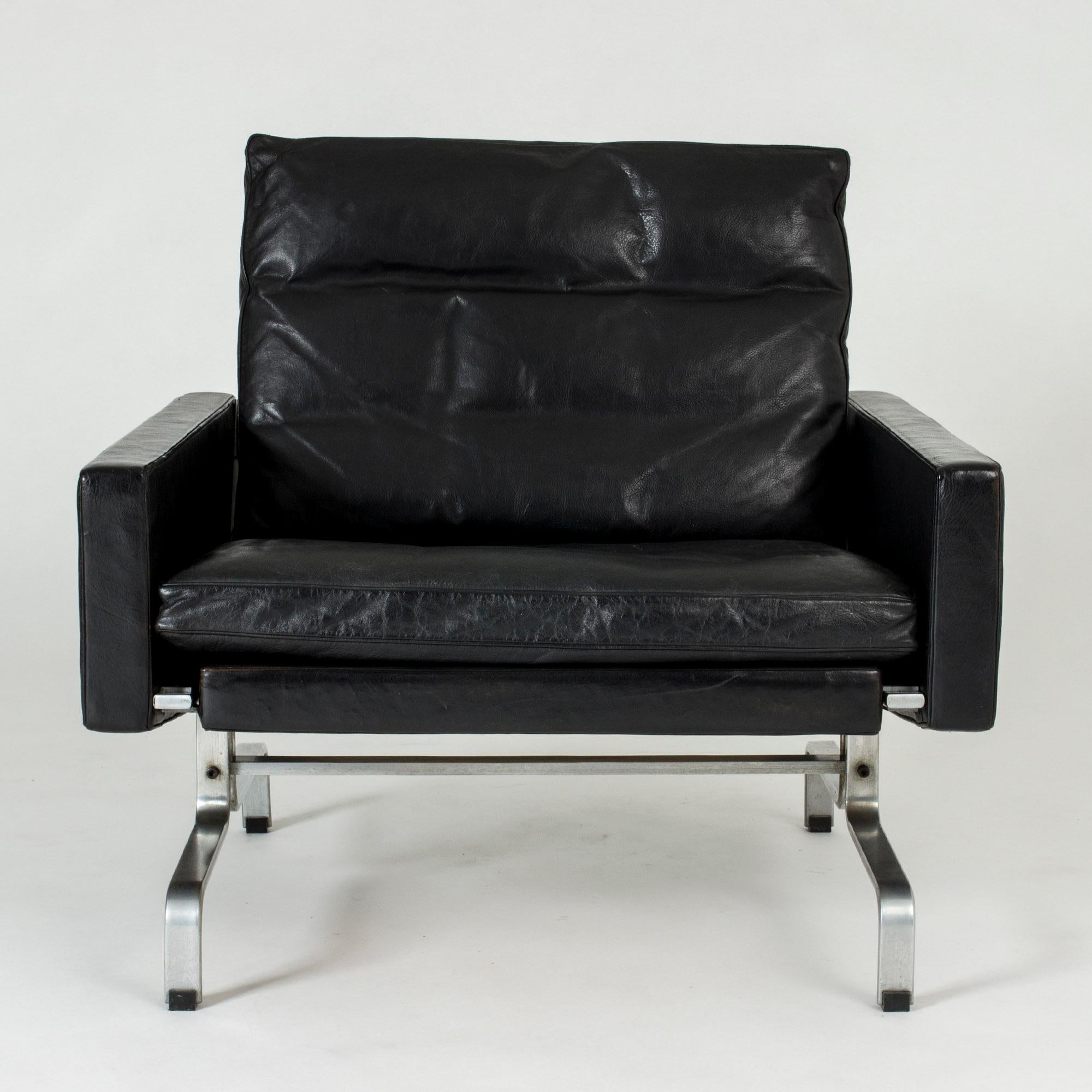 Mid-20th Century Pair of “PK 31” Lounge Chairs by Poul Kjærholm for E. Kold Christensen