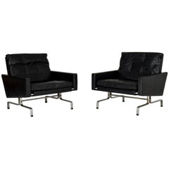 Pair of “PK 31” Lounge Chairs by Poul Kjærholm for E. Kold Christensen