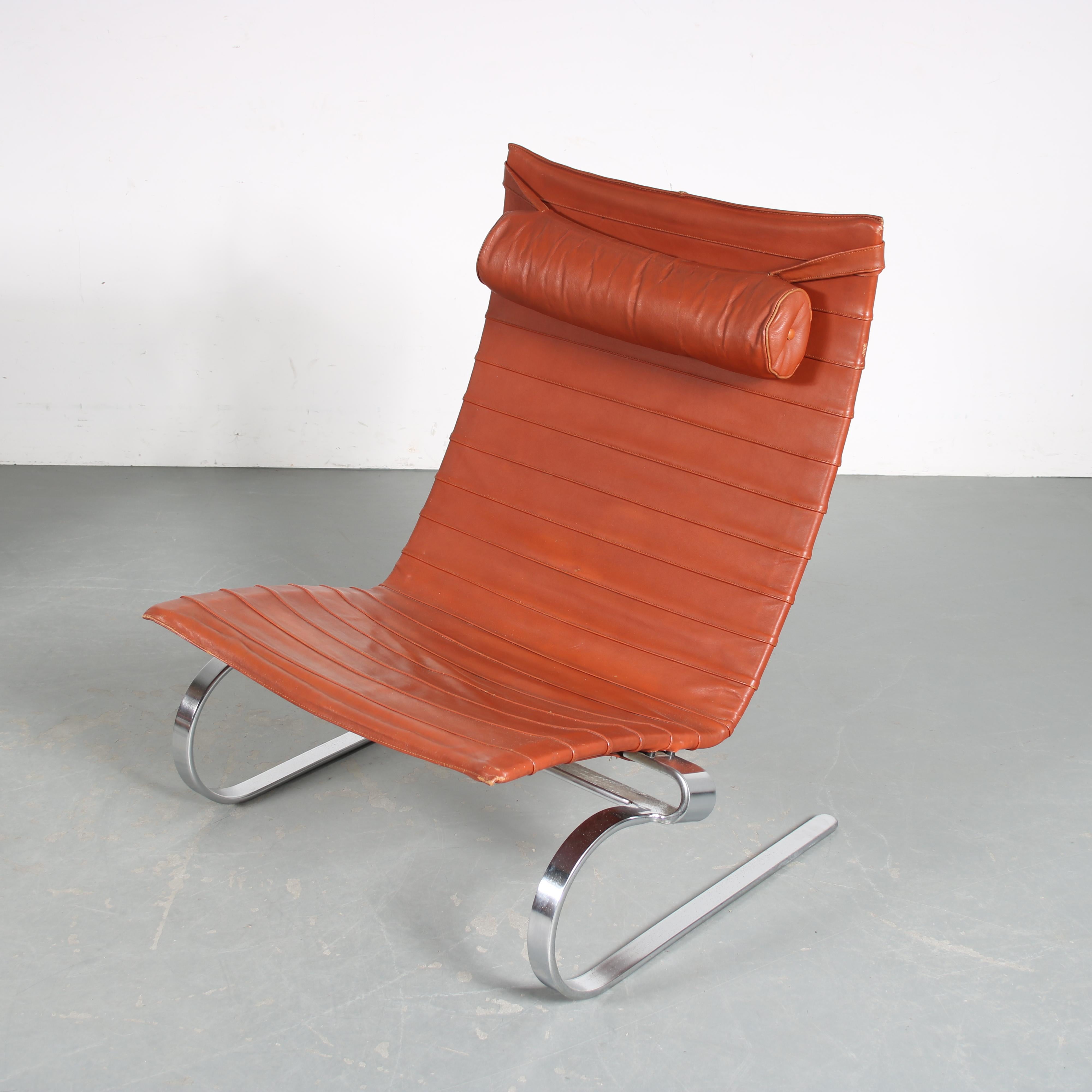 Pair of PK20 Chairs by Poul Kjaerholm for E. Kold Christensen, Denmark, 1960 6