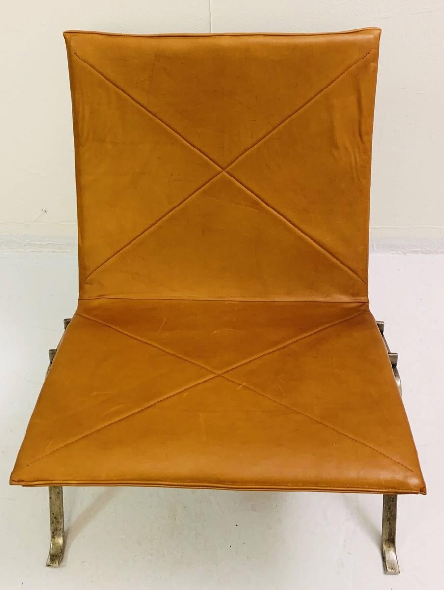 Mid-Century Modern Pair of PK22 Poul Kjærholm Chairs