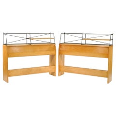 Pair of Planner Group headboards Designed by Paul McCobb