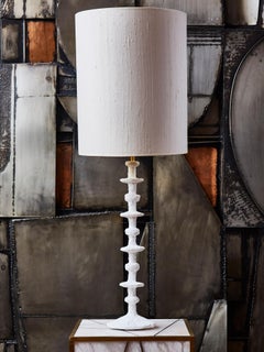 Pair of Plaster Lamps