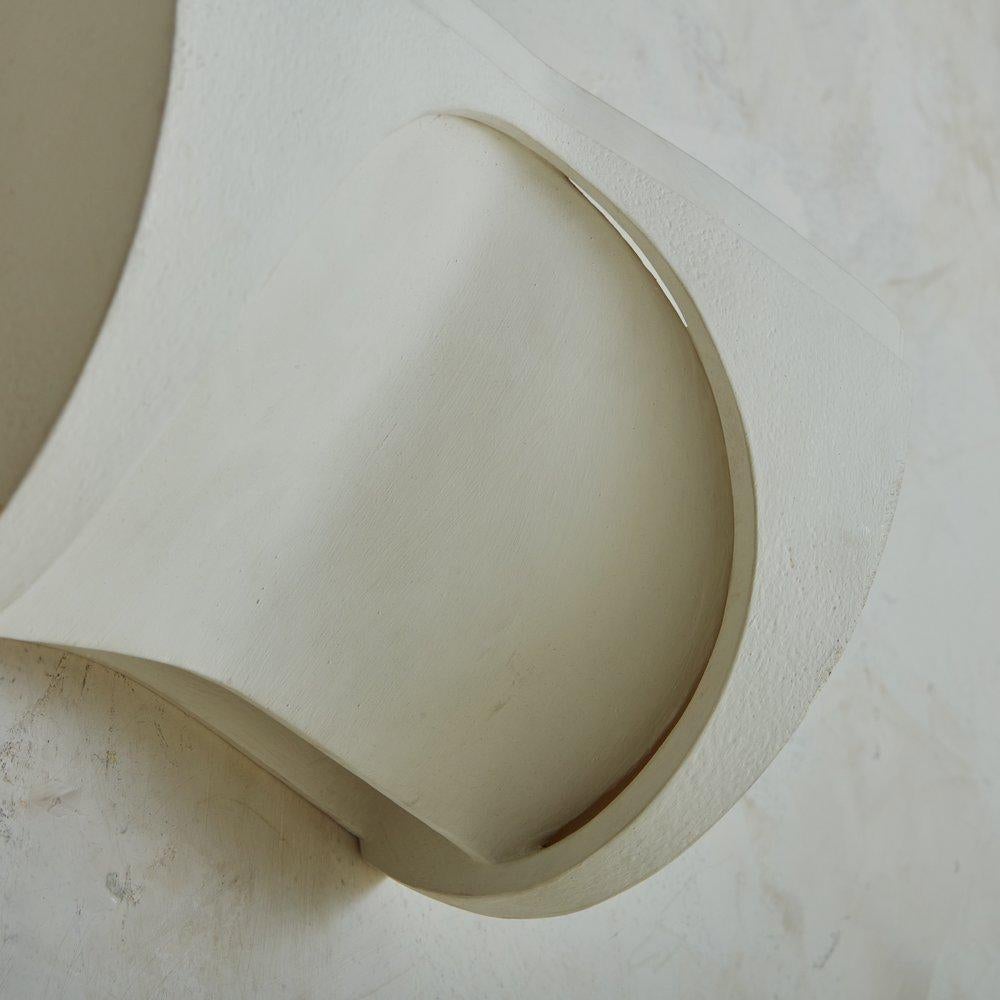 Pair of Plaster Sconces by Boyd, 1988 - 6 Pairs Available In Good Condition For Sale In Chicago, IL