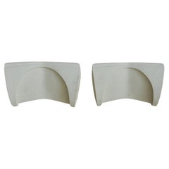 Pair of Plaster Sconces by Boyd, 1988