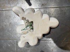 Pair of plaster sconces Jean Boggio circa 1980 France