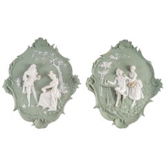 Paar Teller:: Wedgwood