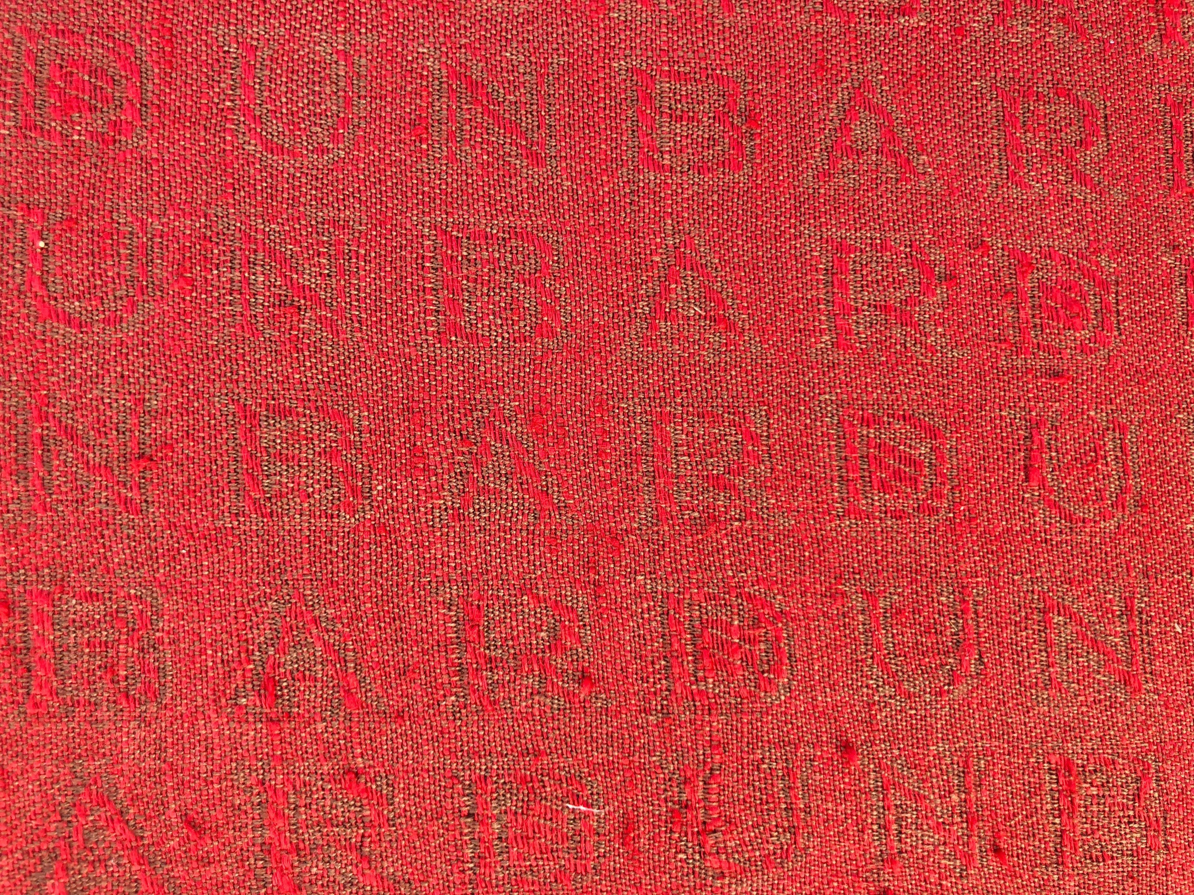 Pair of Plush Edward Wormley for Dunbar Lounge Chairs in Orange Rust 3