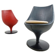 Ein Paar Polaris-Stühle von Pierre Guariche für Meurop, 1960er Jahre