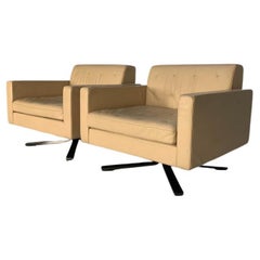 Pair of Poltrona Frau for Ferrari Kennedee Armchairs In "Pelle Frau SC" Leather