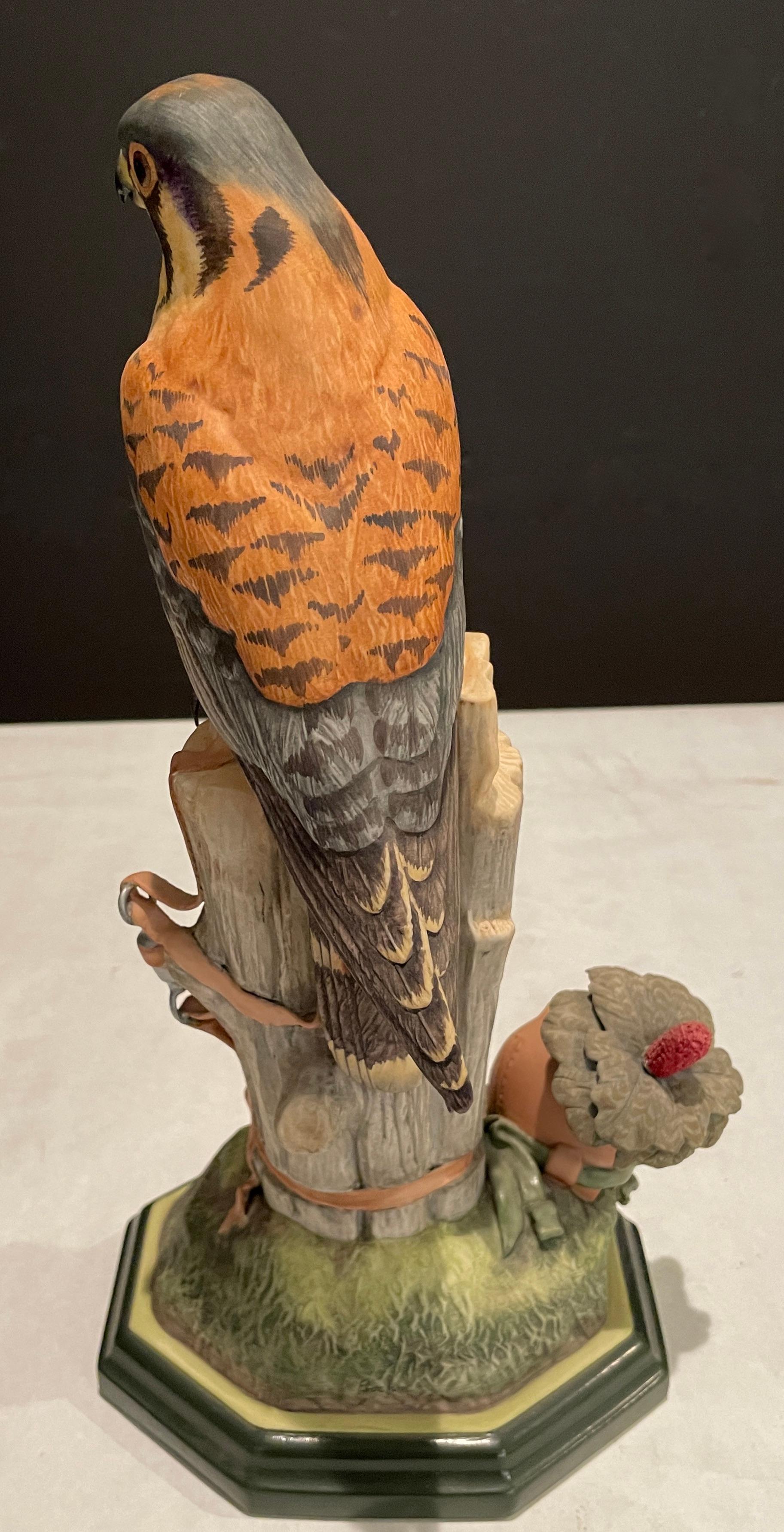 Pareja De Aves De Presa De Porcelana De Boehm, Edición Limitada en venta 2