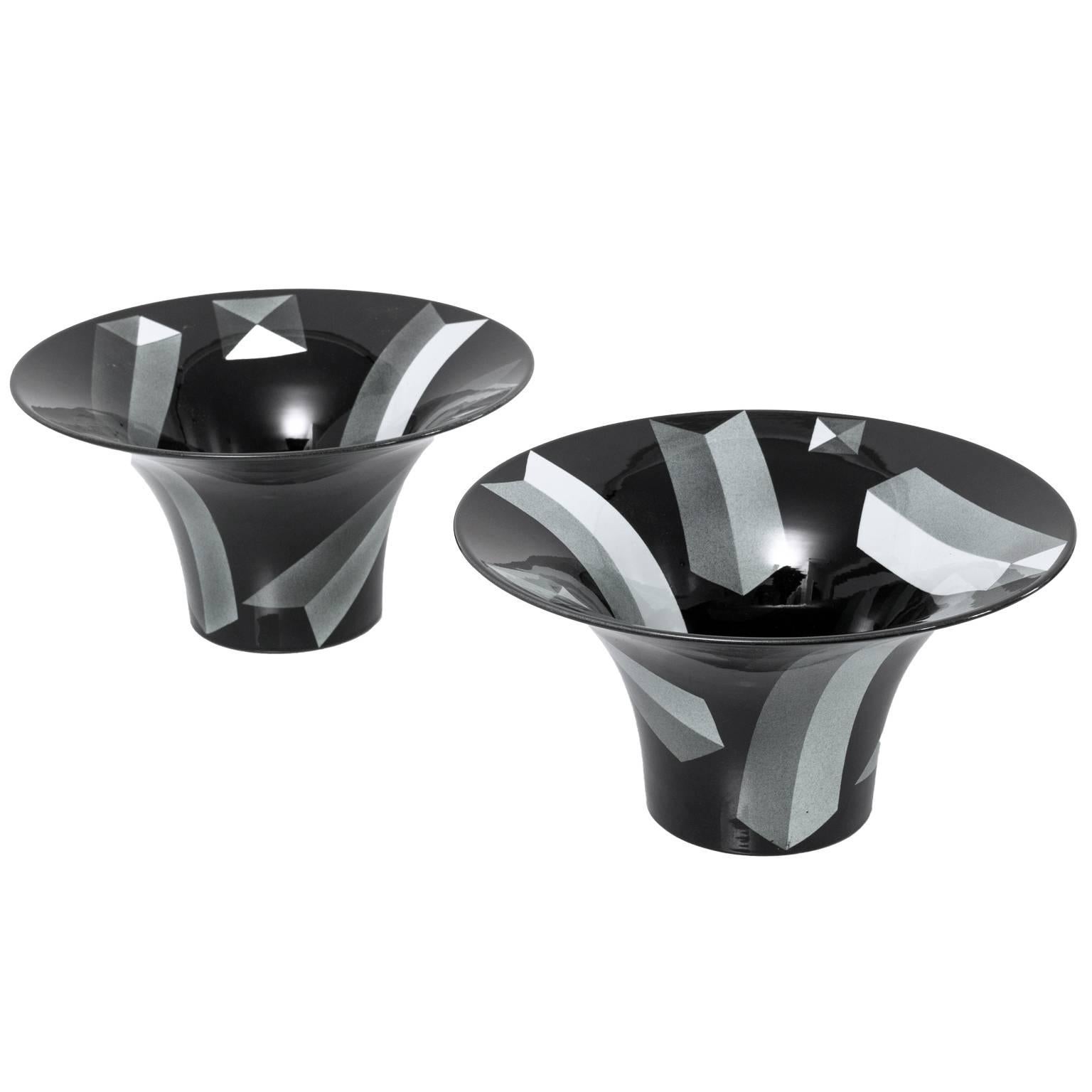 Pair of Porcelain Bowls by Rolf Sinnemark, Rörstrand