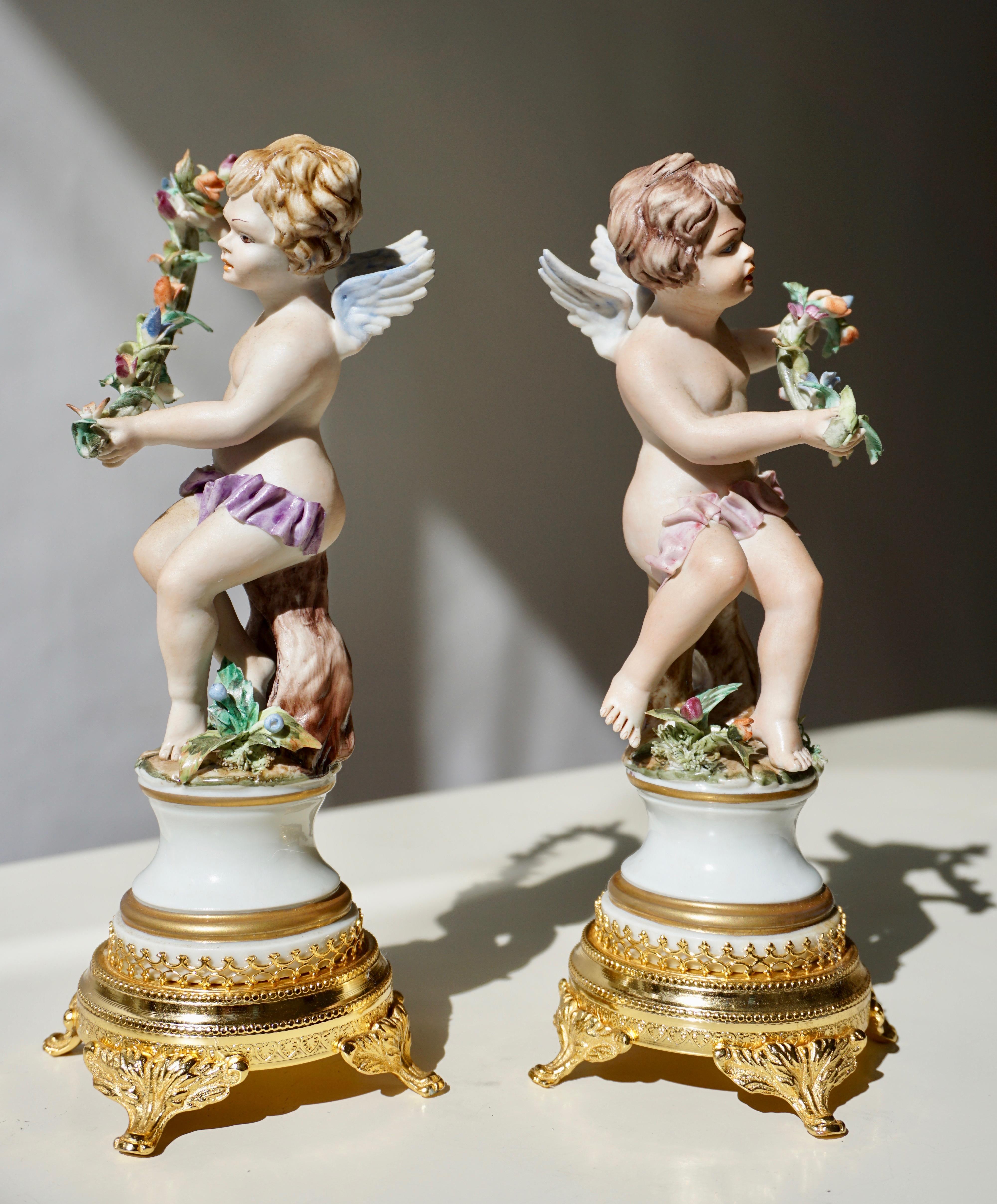 capodimonte porcelain figurines