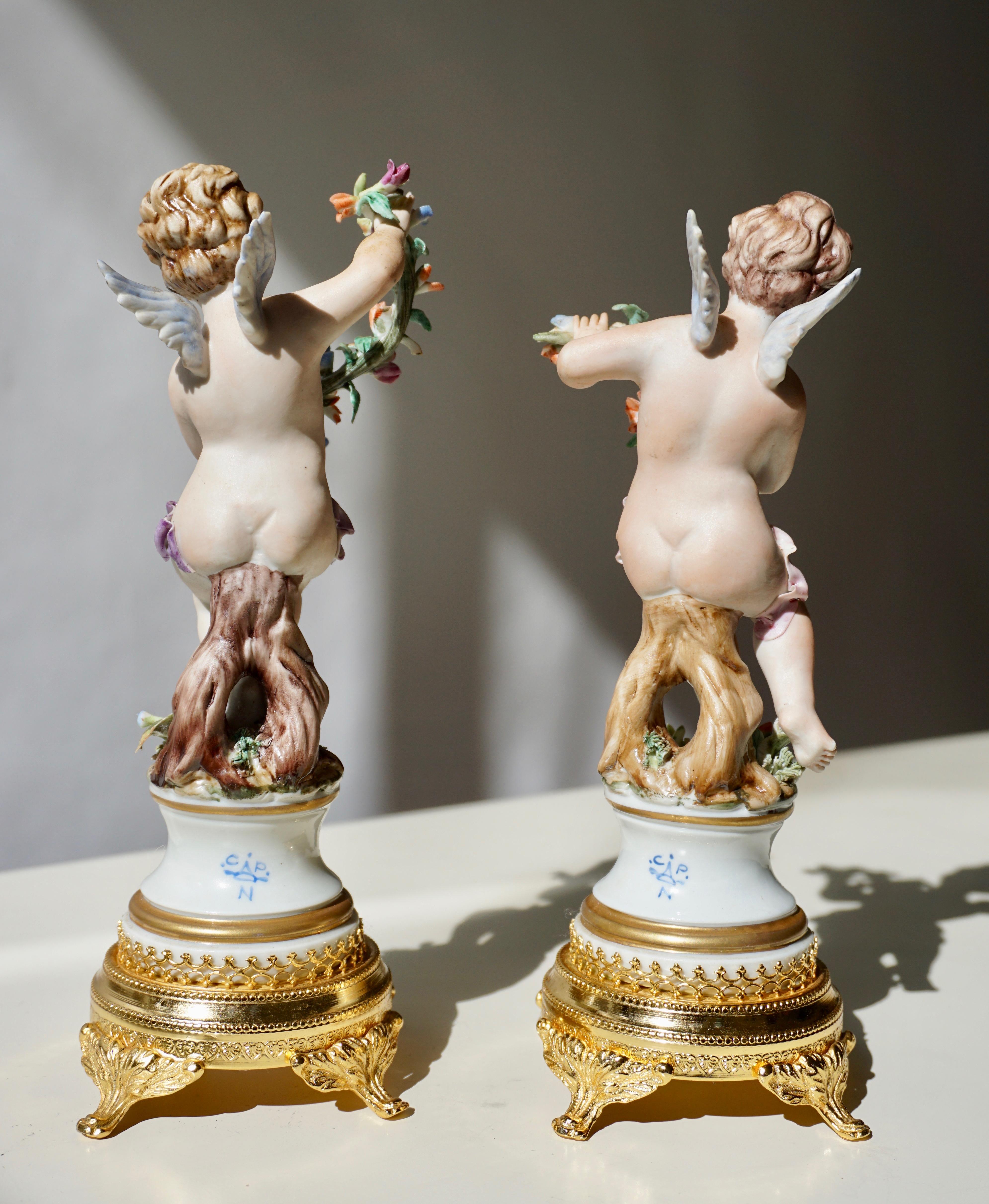 capodimonte porcelain figurines