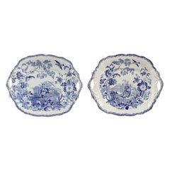 Pair of Porcelain Chargers Plates