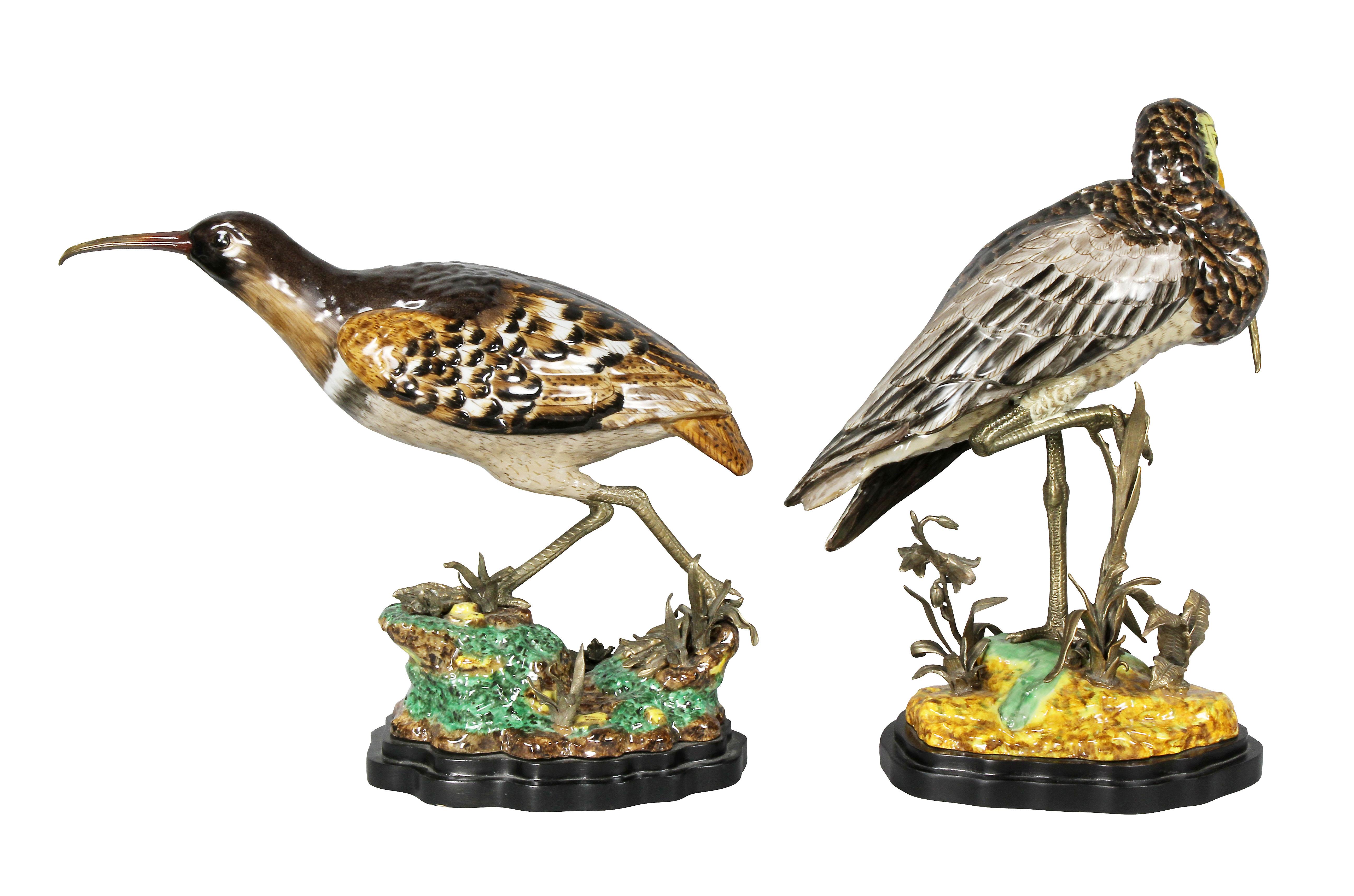 Pair of Porcelain Figures of Birds 2