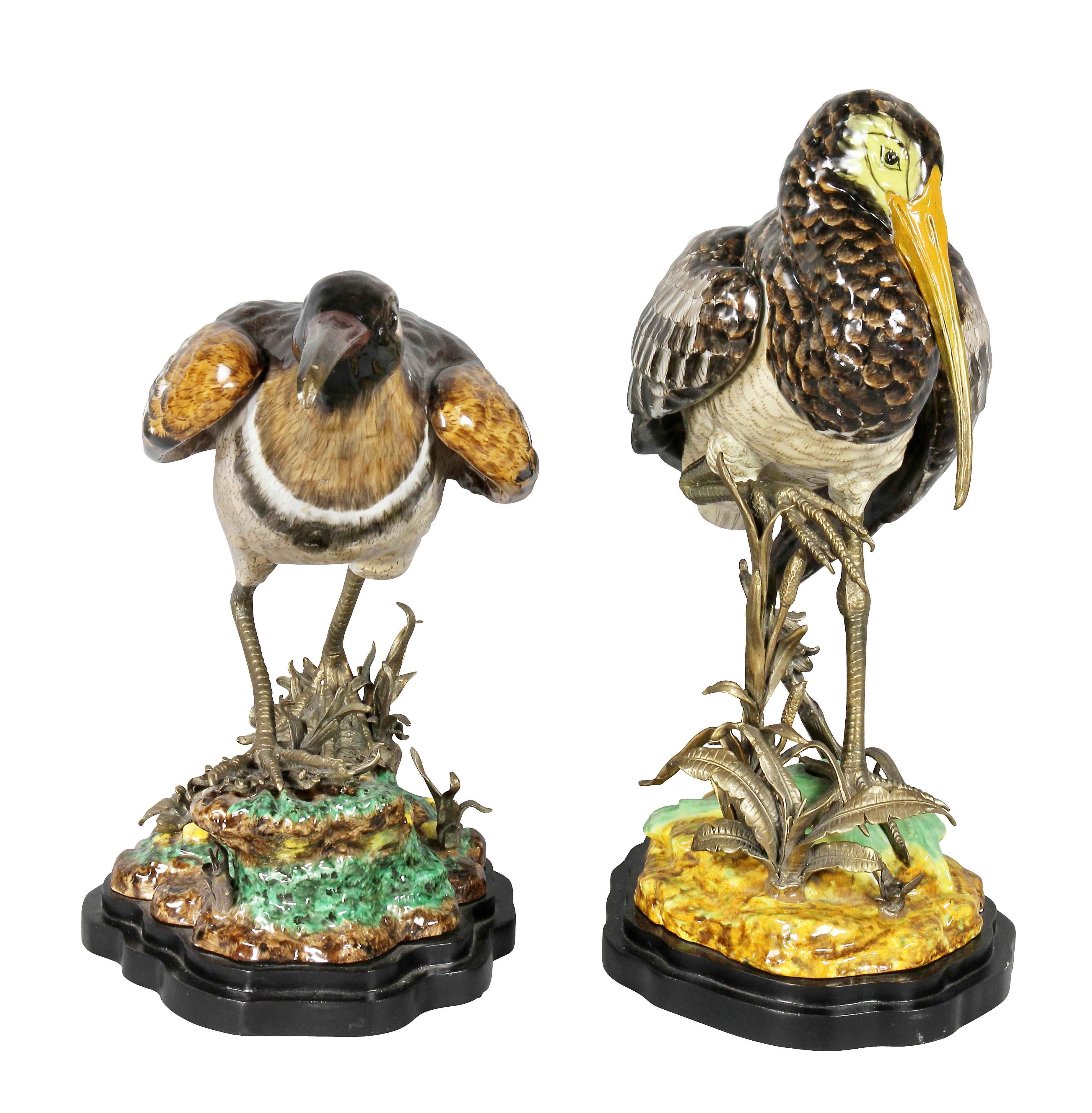Pair of Porcelain Figures of Birds 3
