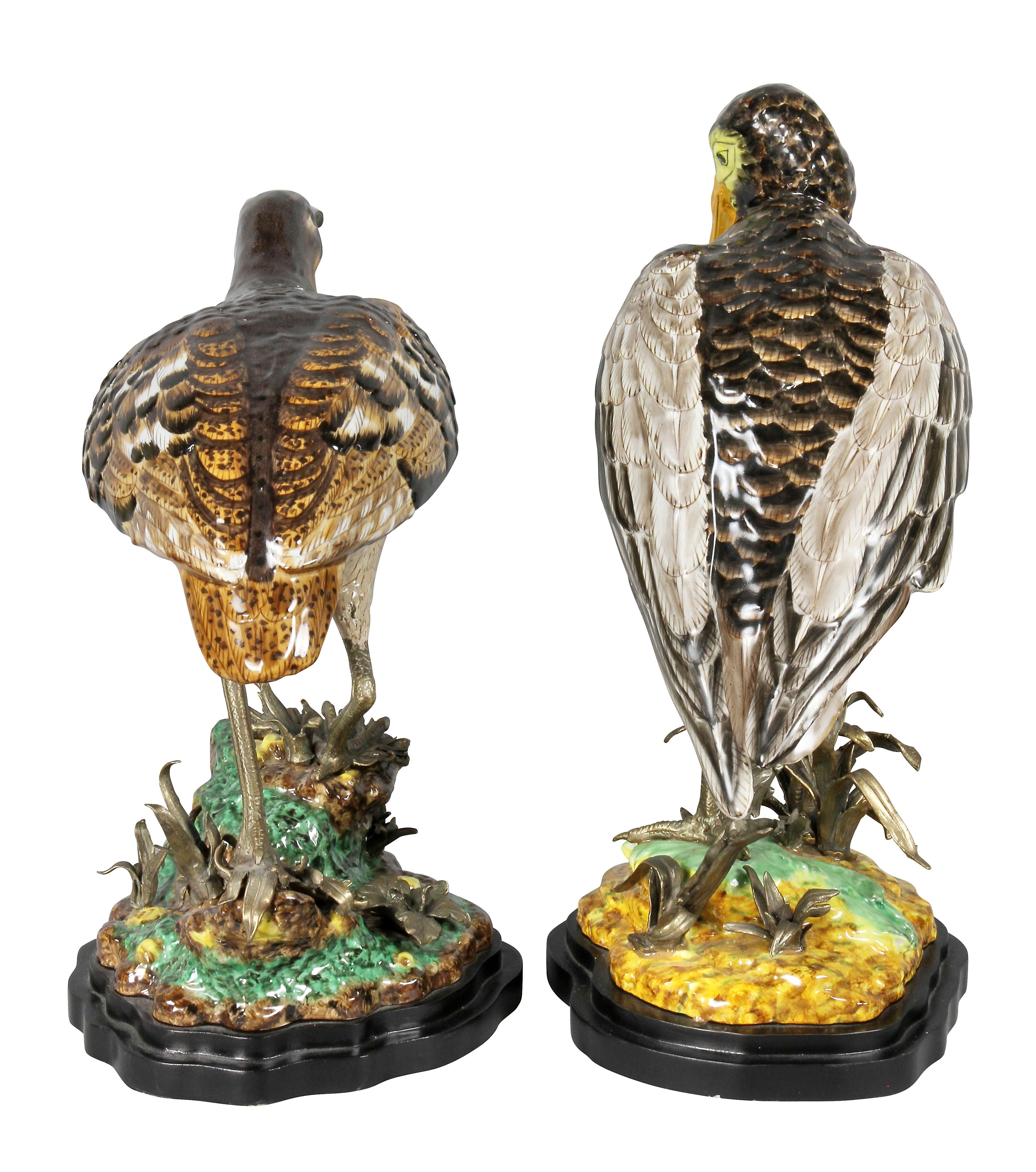 Pair of Porcelain Figures of Birds 4