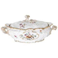 Paire de soupières en porcelaine de Limoges