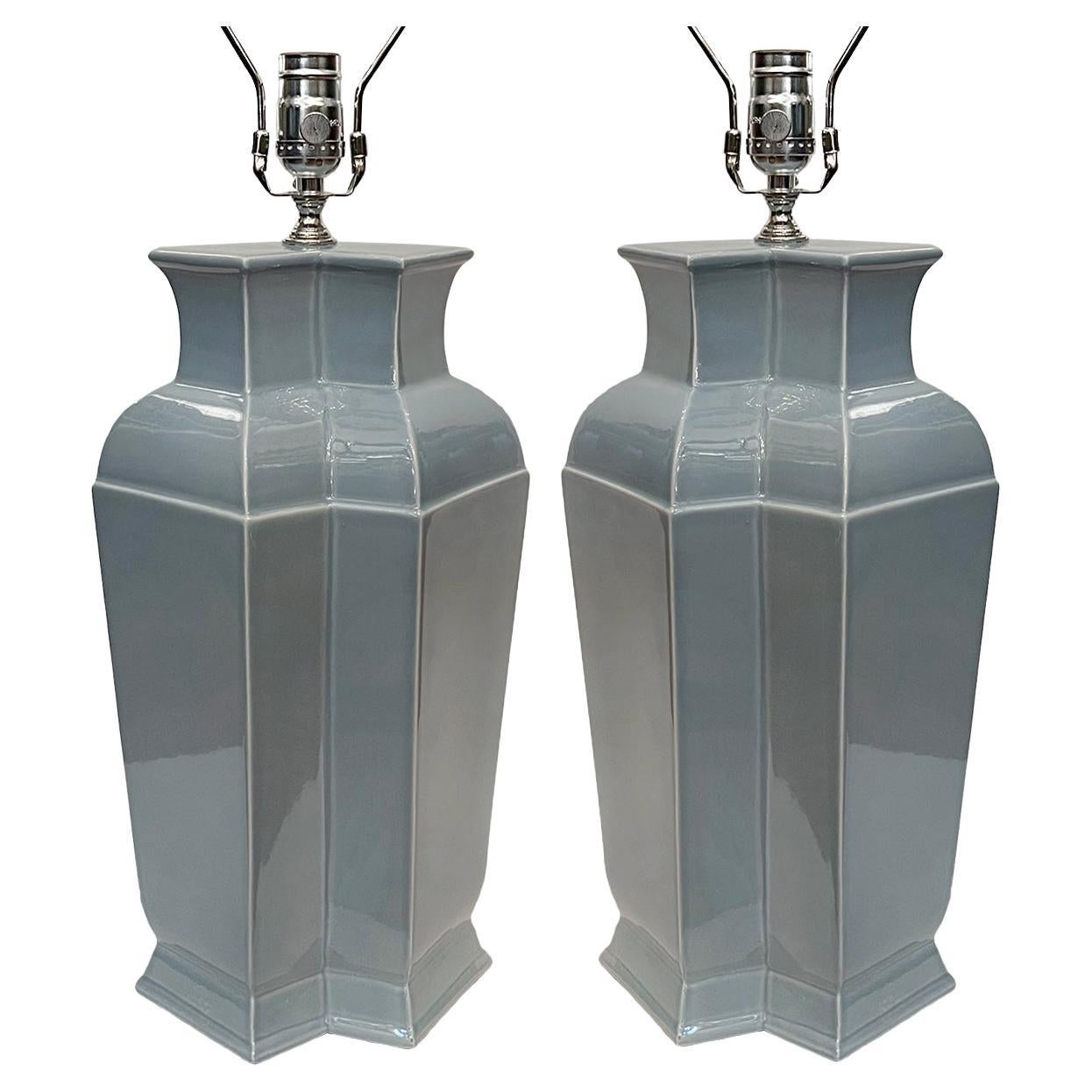 Pair of Porcelain Table Lamps