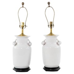 Pair of  Porcelain Table Lamps