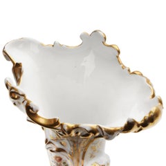 Pair of Porcelain Vases "Cornucopias", France, 1830s - 1840s