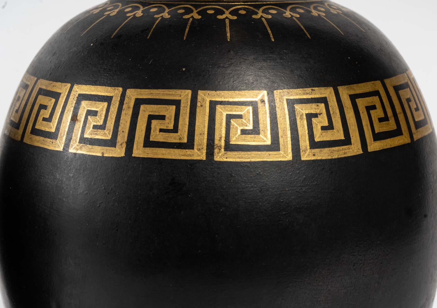 Pair of Porcelain Vases in the Taste of Ancient Greece For Sale at 1stDibs ancient greece vase