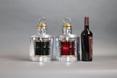 Pair of Port and Starboard Boat Lanterns