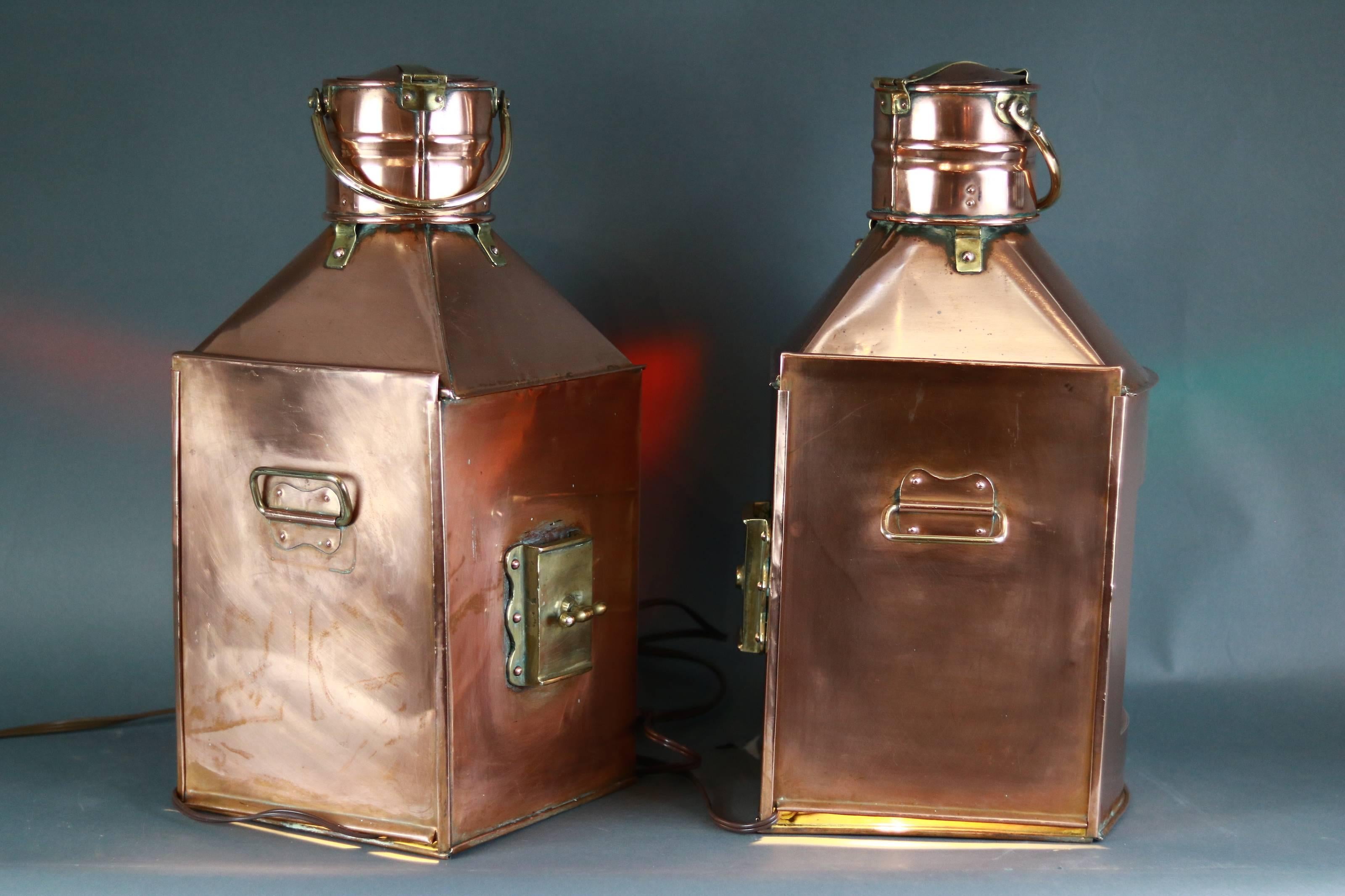 Pair of Port and Starboard Lanterns 4
