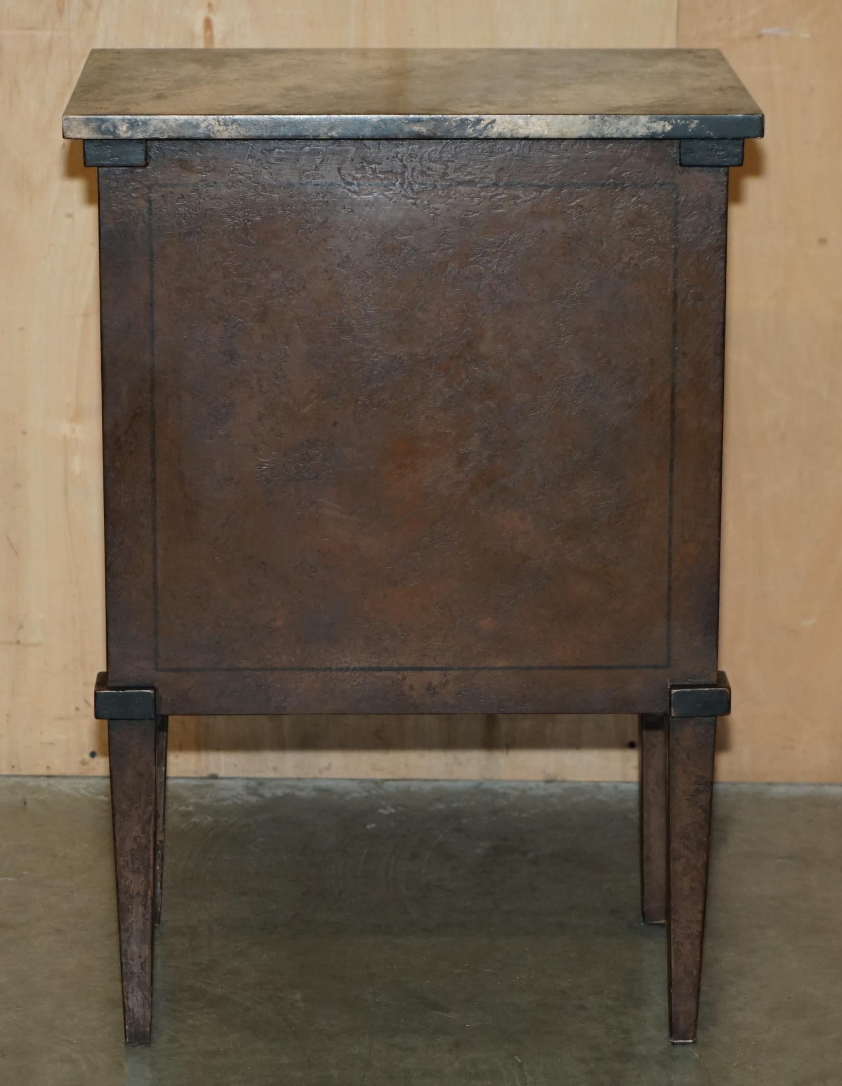 Pärchen PORTE ITALIA LOMBARDIA NiGHTSTÄNDE BETTSEITEN-SEITEN-ENDE-TISCHE im Angebot 3