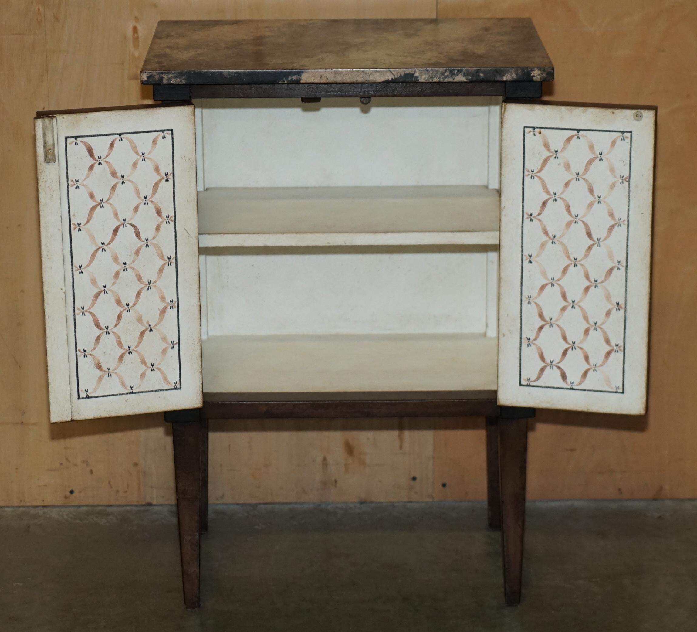 Pärchen PORTE ITALIA LOMBARDIA NiGHTSTÄNDE BETTSEITEN-SEITEN-ENDE-TISCHE im Angebot 4