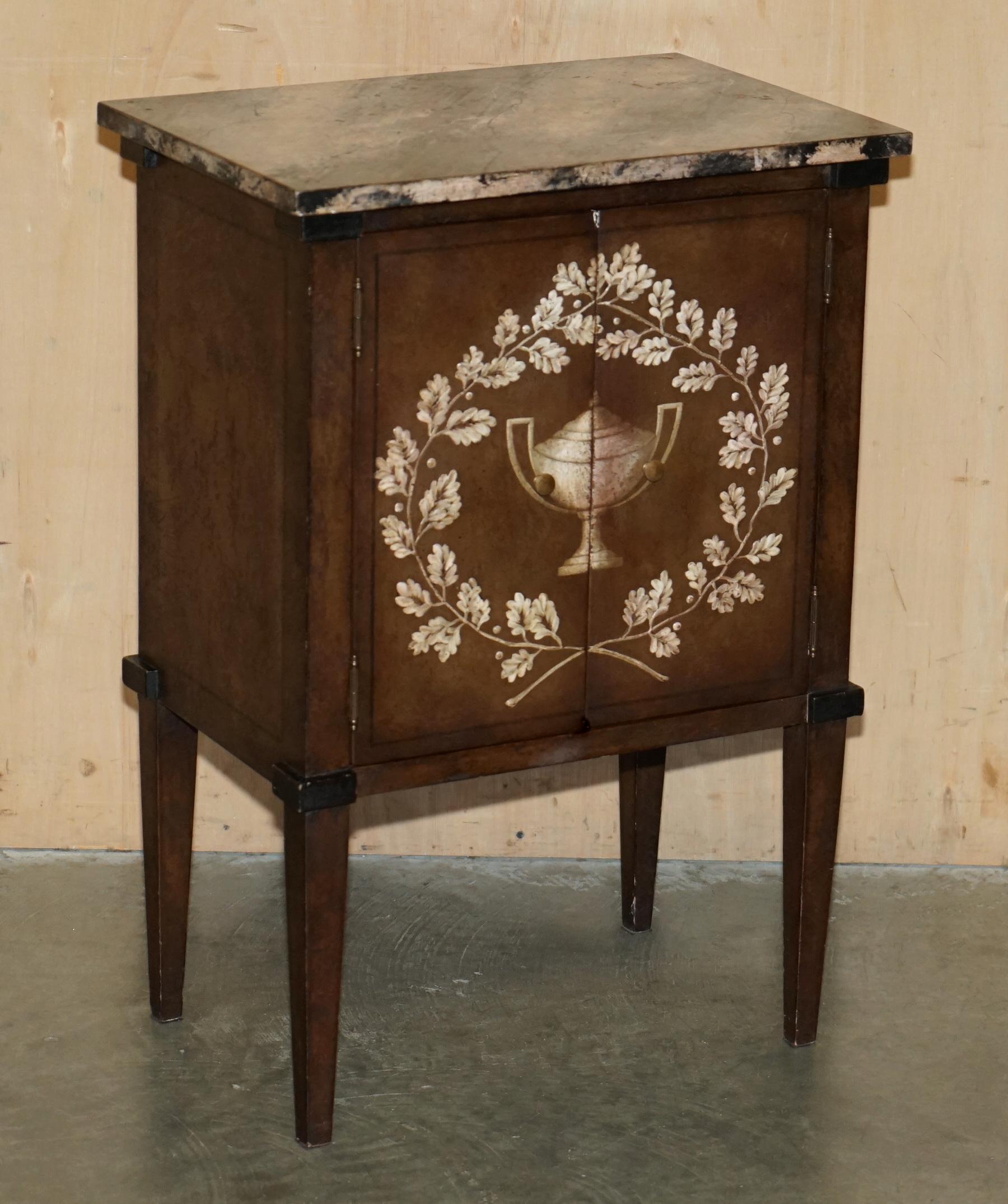 Pärchen PORTE ITALIA LOMBARDIA NiGHTSTÄNDE BETTSEITEN-SEITEN-ENDE-TISCHE im Angebot 7